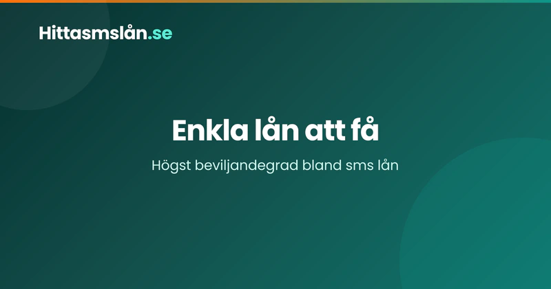 Enkla sms lån: Lätt att få